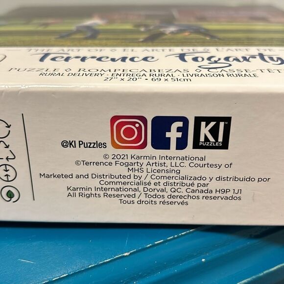 Rural delivry Terrence Fogarty puzzle 1000 pcs - Picture 4 of 4